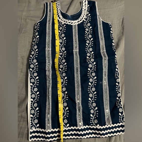 Brand new cotton chikankari salwar suit with dupatta for toddler - Picture 2 of 5